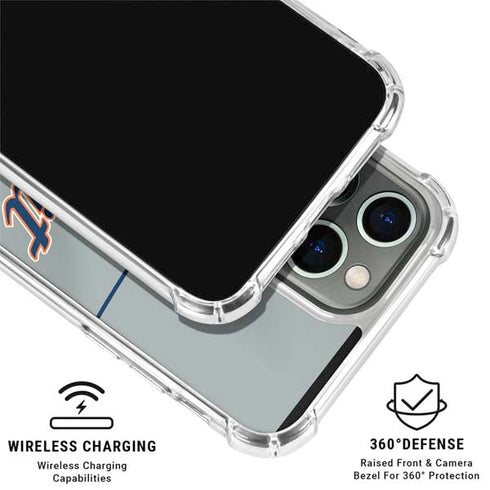 MLB Detroit Tigers Alternate/Away Jersey iPhone 16 Pro Clear Case